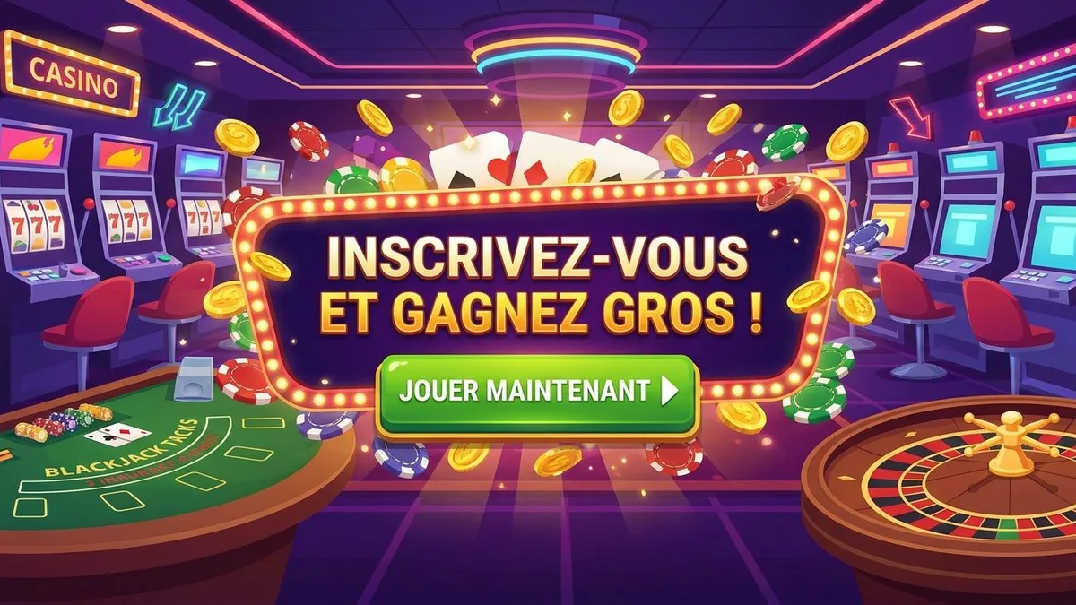 Inscription avec bonus